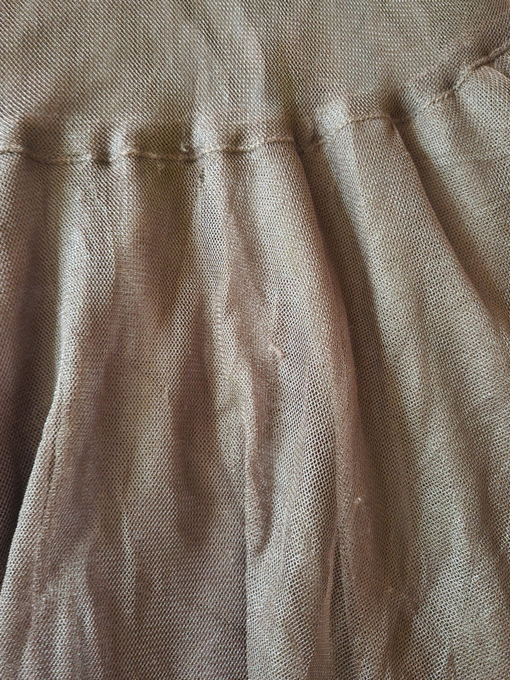 lilith vtg fairy goth whimsy side tie mesh overlay tiered skirt France Sml - Picture 10 of 10